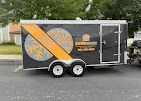 Everwork branded enclosed work trailer